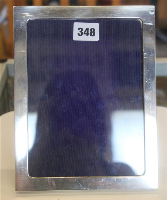 Silver photo frame